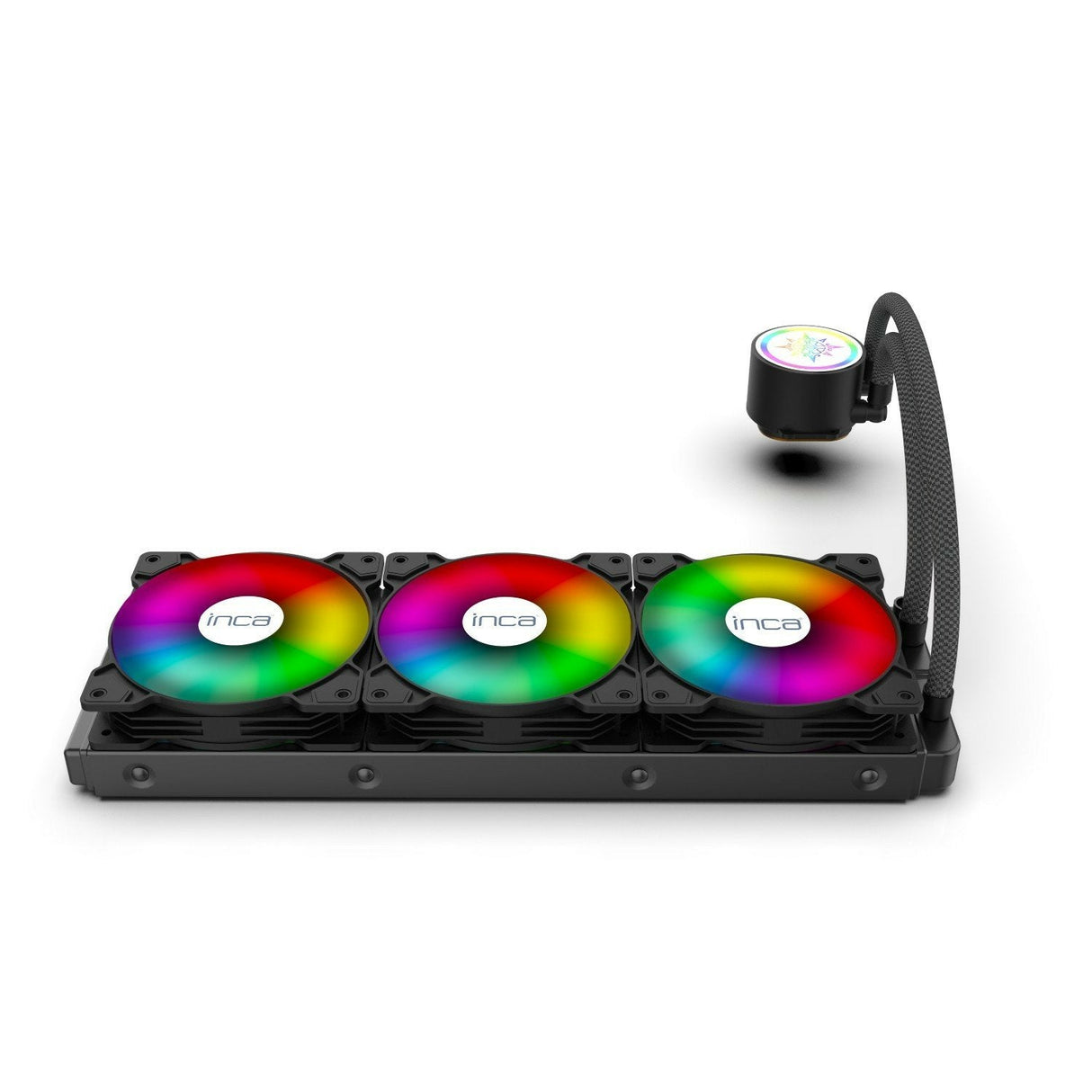 Inca Iss-03xn R Kit De Refrigeración Líquida 12 Cm Negro