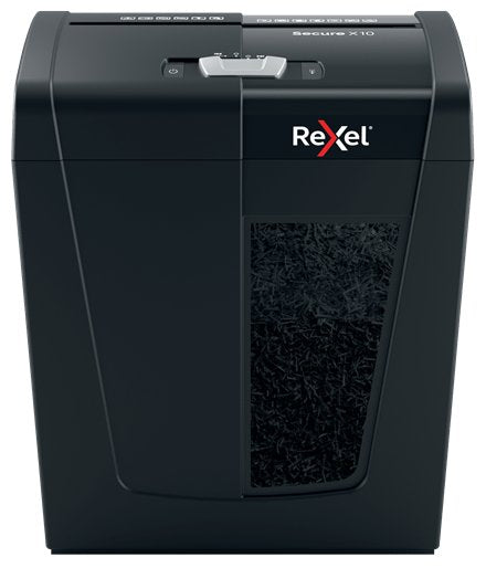 EAN 5028252615280 - Rexel Secure X10 triturador de papel Corte cruzado 68 dB Negro imagen 1