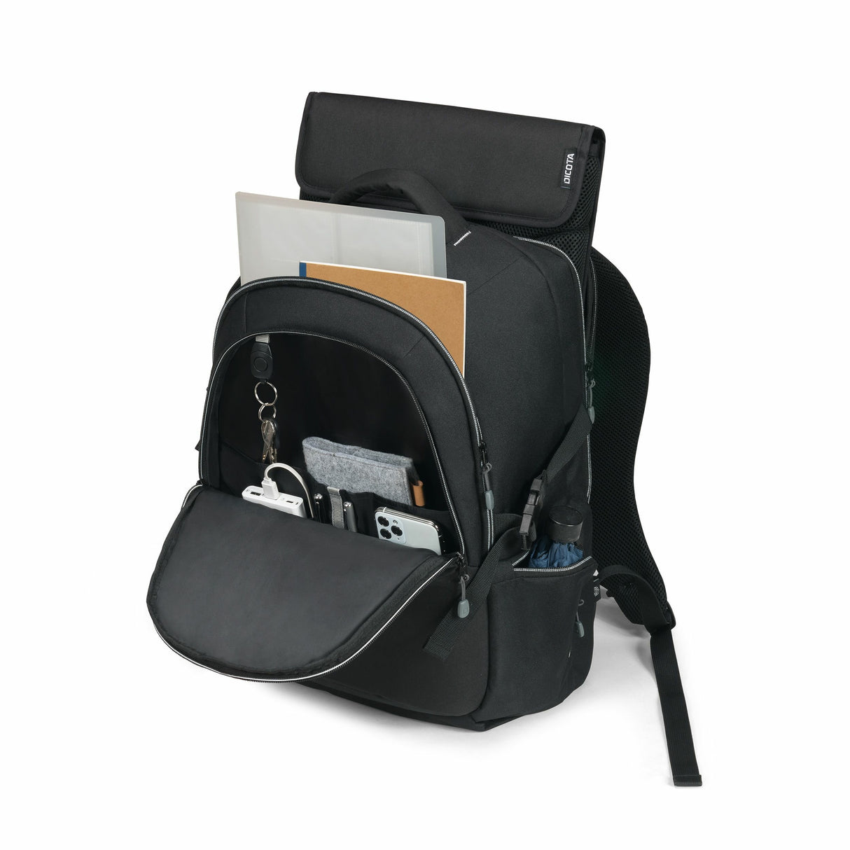 EAN 7640239421134 - DICOTA D32038-RPET maletines para portátil 43,9 cm (17.3") Mochila Negro imagen 3