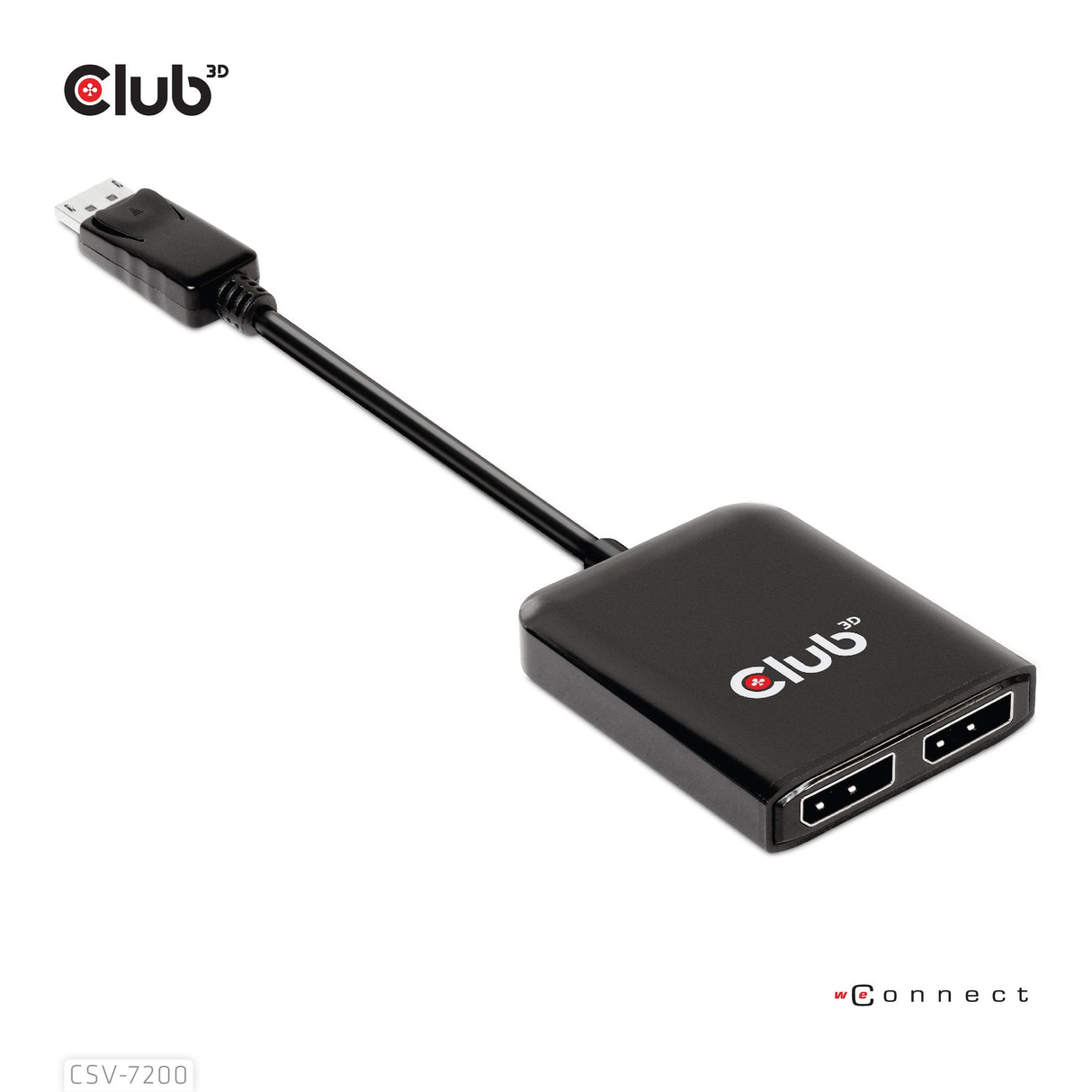 Club3d Multi Mreaming Transport Hub 1xdp -> Dp/Hdmi 4k60hz Retail