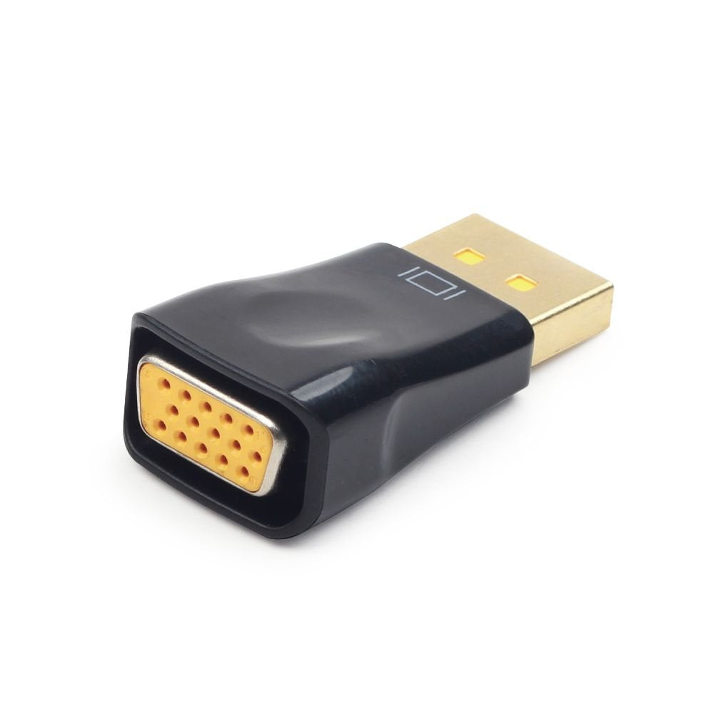 EAN 8716309086387 - Gembird A-DPM-VGAF-01 cambiador de género para cable DisplayPort VGA Negro imagen 1