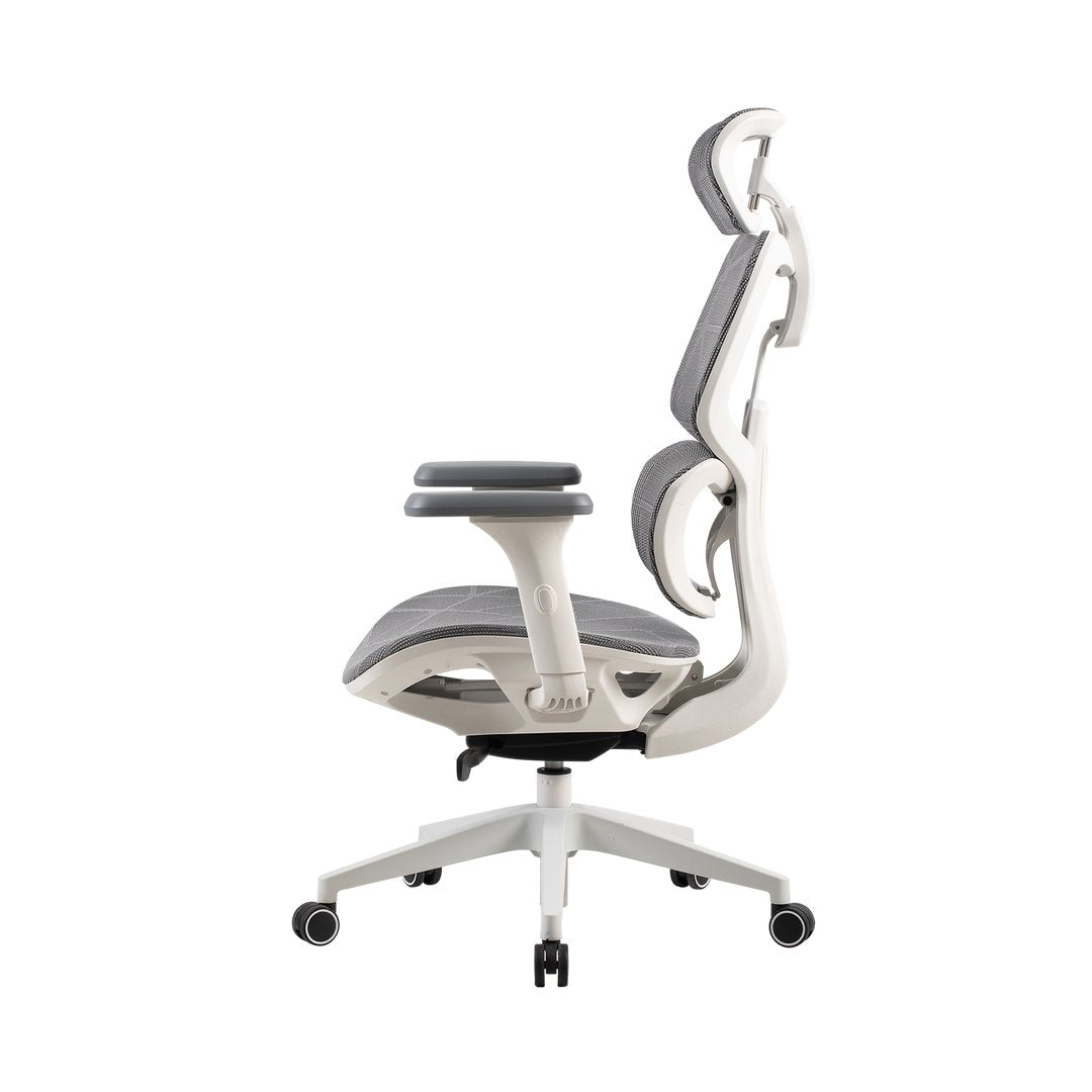 Silla De Oficina Onex Ventra Premium De Malla, Blanca