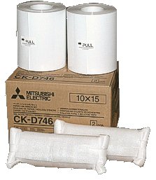 Mitsubishi Ck-D 746 10x15 Cm 2x 400 Impresiones