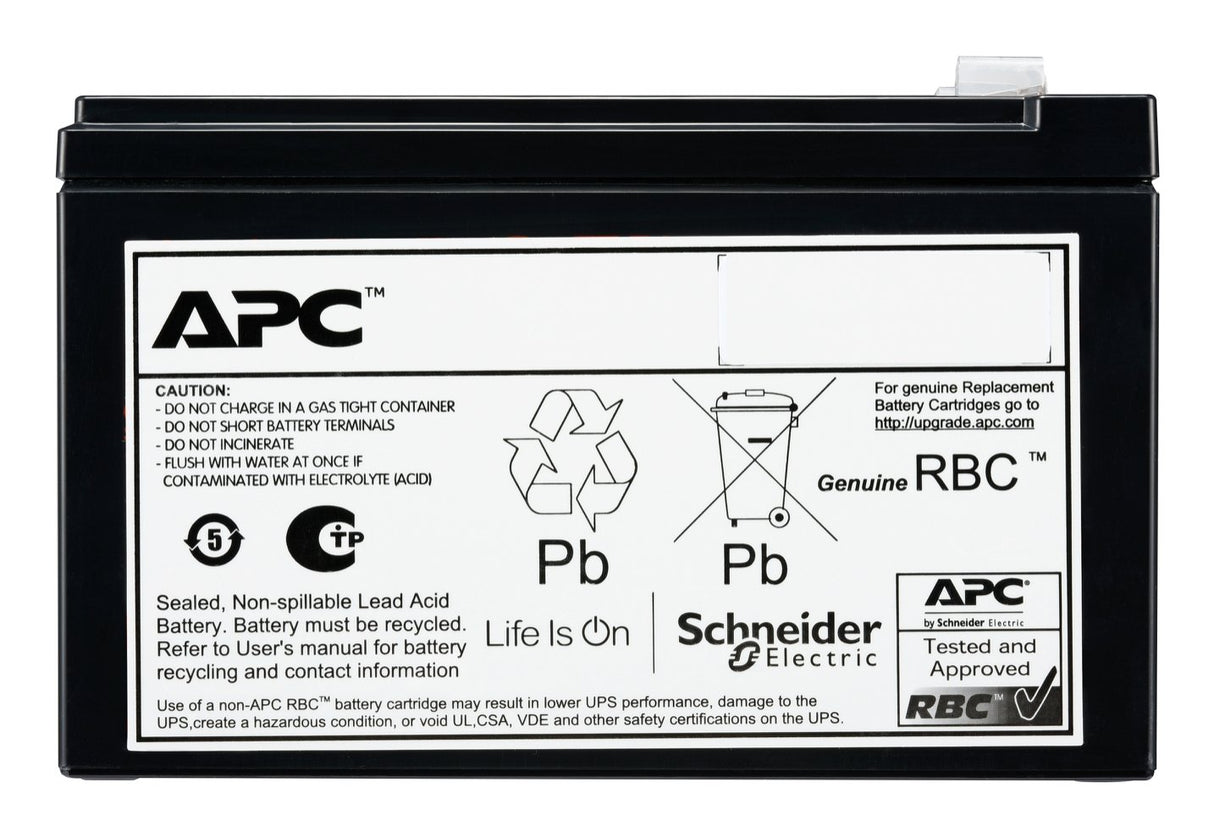 EAN 0731304451075 - APC APCRBCV205 batería para sistema ups 72 V 9 Ah imagen 1