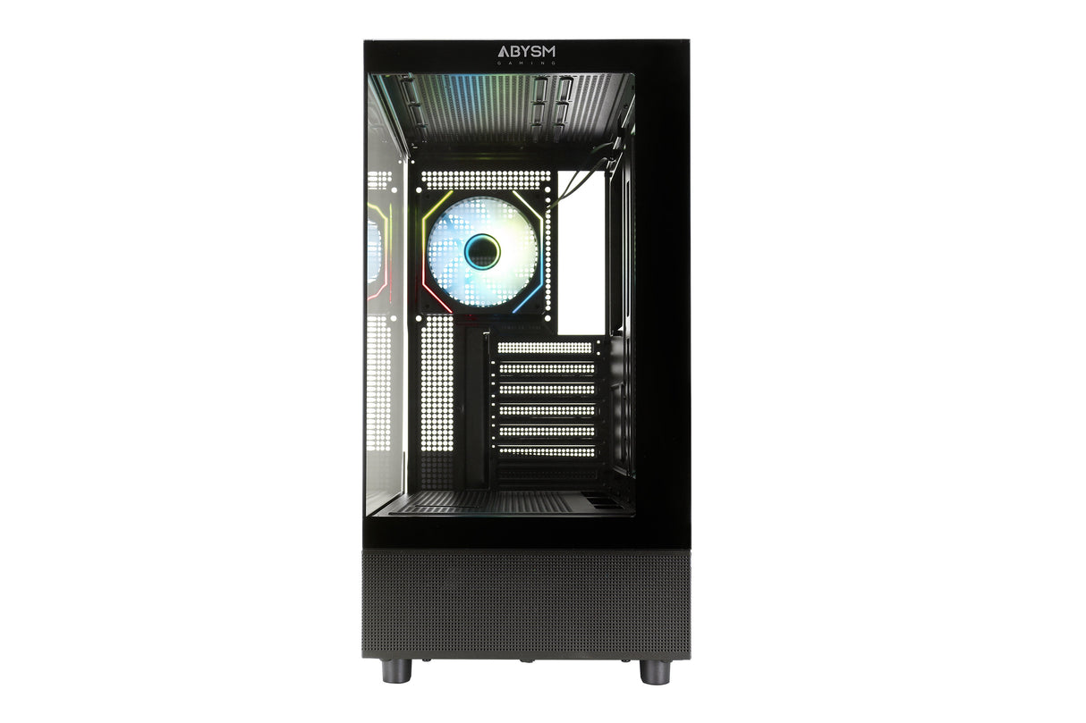 EAN 6974560225798 - ABYSM AB123014 carcasa de ordenador Escritorio Negro, Blanco imagen 2