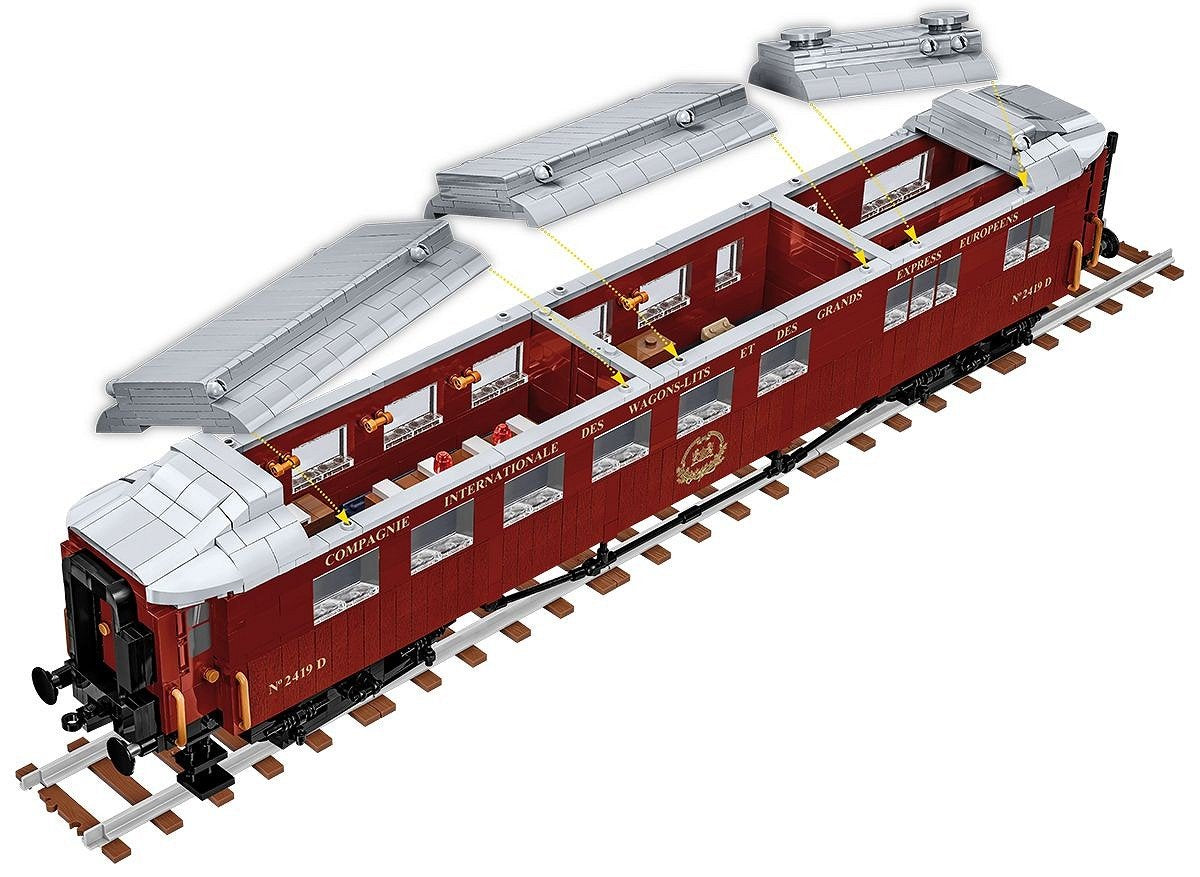 EAN 5902251062910 - COBI Compiègne Wagon (11 November 1918) imagen 9