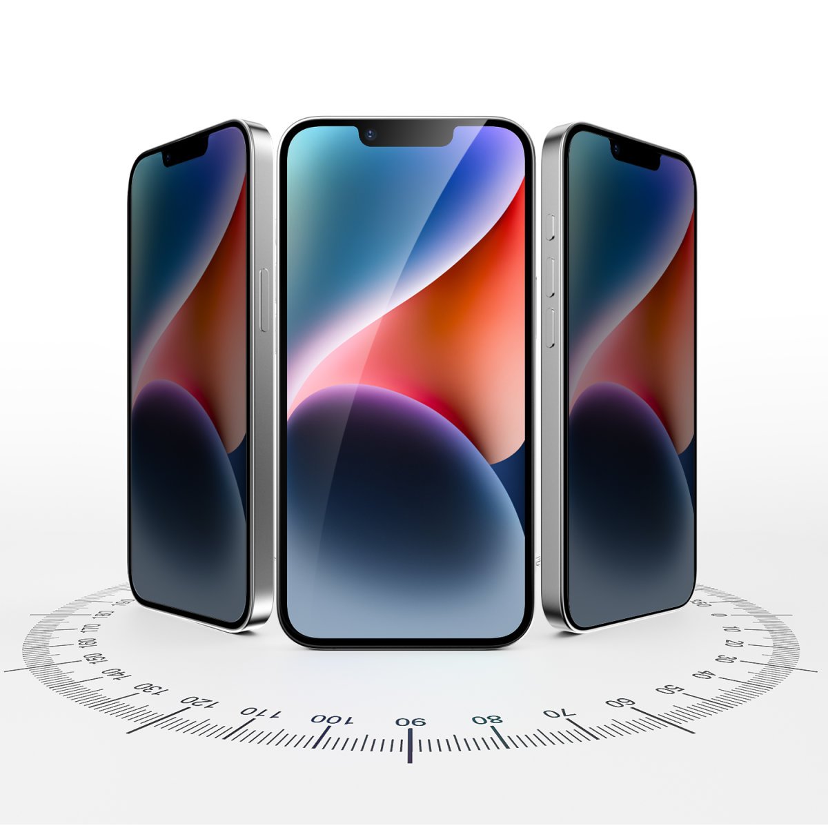 4smarts Second Glass Privacy Mit Montagerahmen Iphone 16e