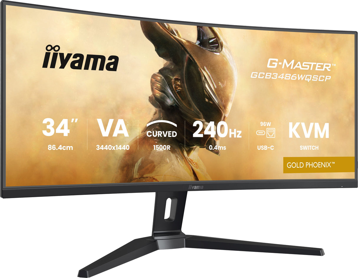 Monitor Gaming 34" Iiyama Gcb3486wqscp-B1 Negro