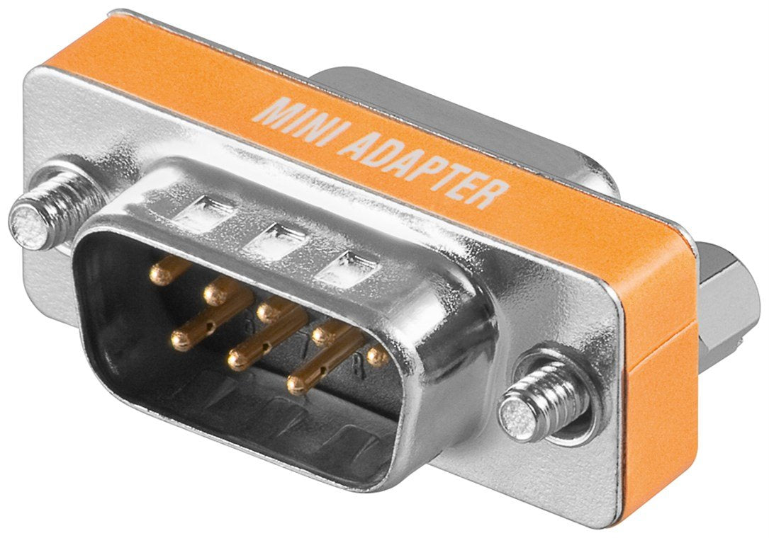 Adaptador Goobay Sub-D 9 Macho A Hembra Plata 50687