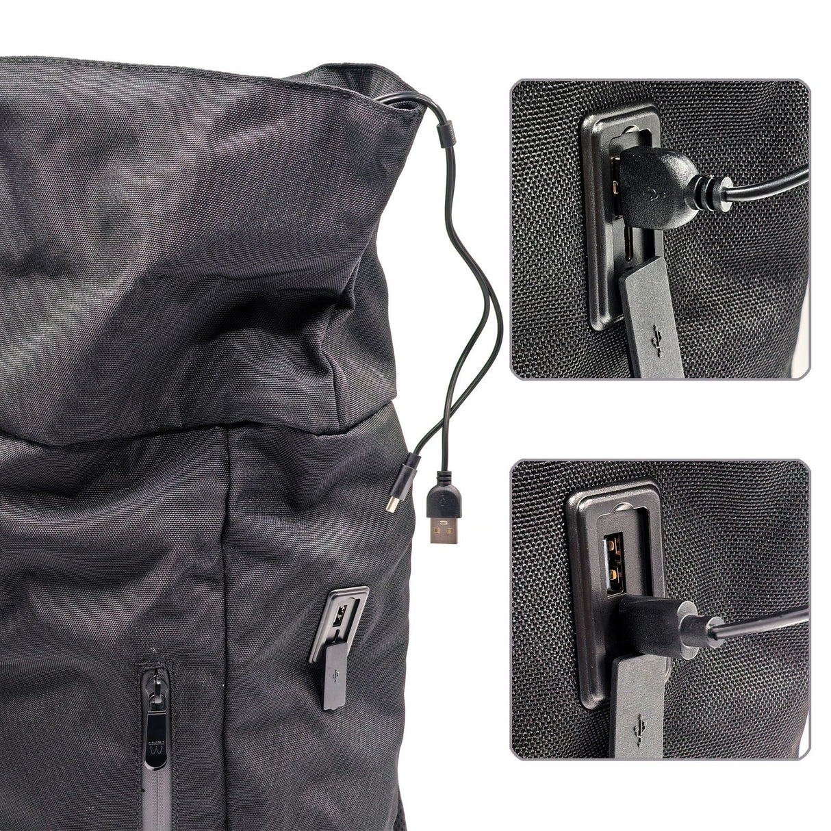 EAN 8052101434590 - Ewent EW2536 maletines para portátil 43,9 cm (17.3") Mochila Negro imagen 7