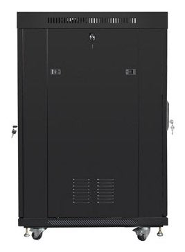 EAN 5901969433913 - Lanberg FF01-8822-23BL armario rack 22U Rack o bastidor independiente Negro imagen 4