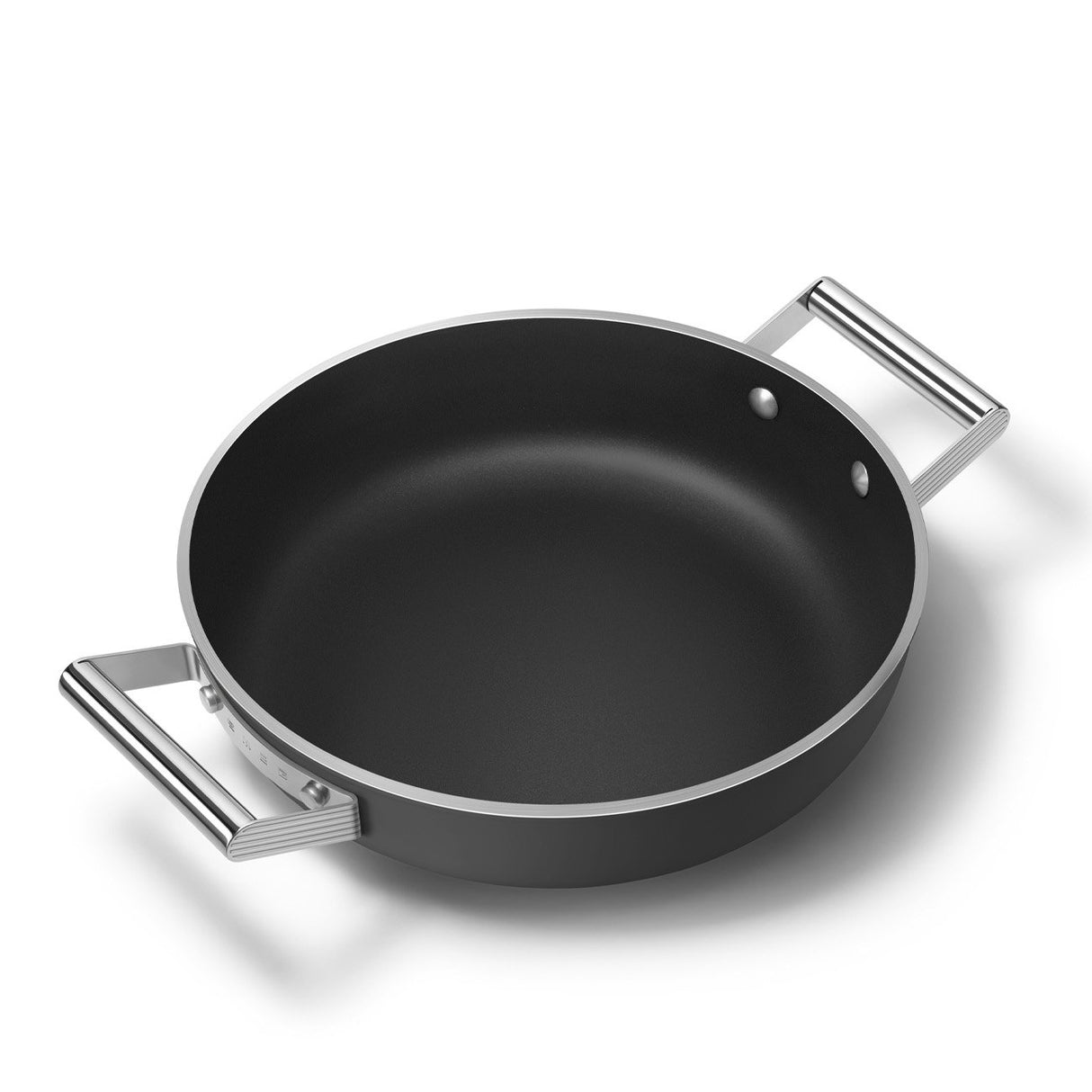 EAN 8017709356026 - Smeg DPF2812BLM batería de cocina Negro Aluminio, Acero inoxidable 4,3 L 28 cm imagen 8
