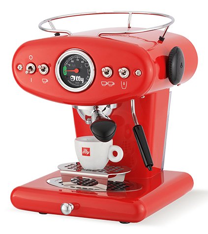 Illy X1 Anniversary Maschine Para Gemahlenen Kaffee Y E.S.E.-Pads (Rot)