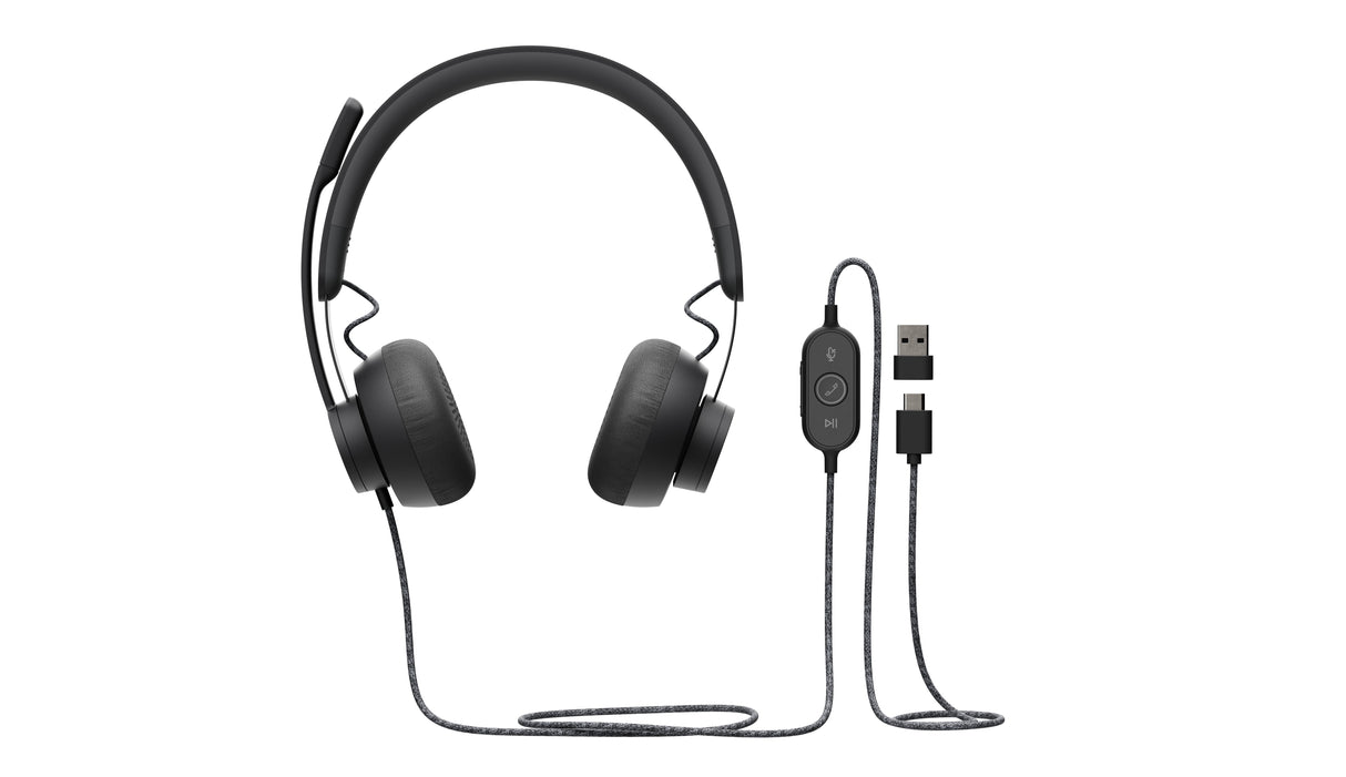 EAN 5099206091610 - Logitech 991-000339 auricular y casco Sistema de vídeoconferencia personal Alámbrico Grafito imagen 5