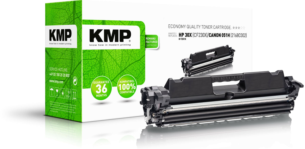 Kmp Toner Hp Cf230x Black 3.500 S. H-T251a Remanufactured Extern Retail