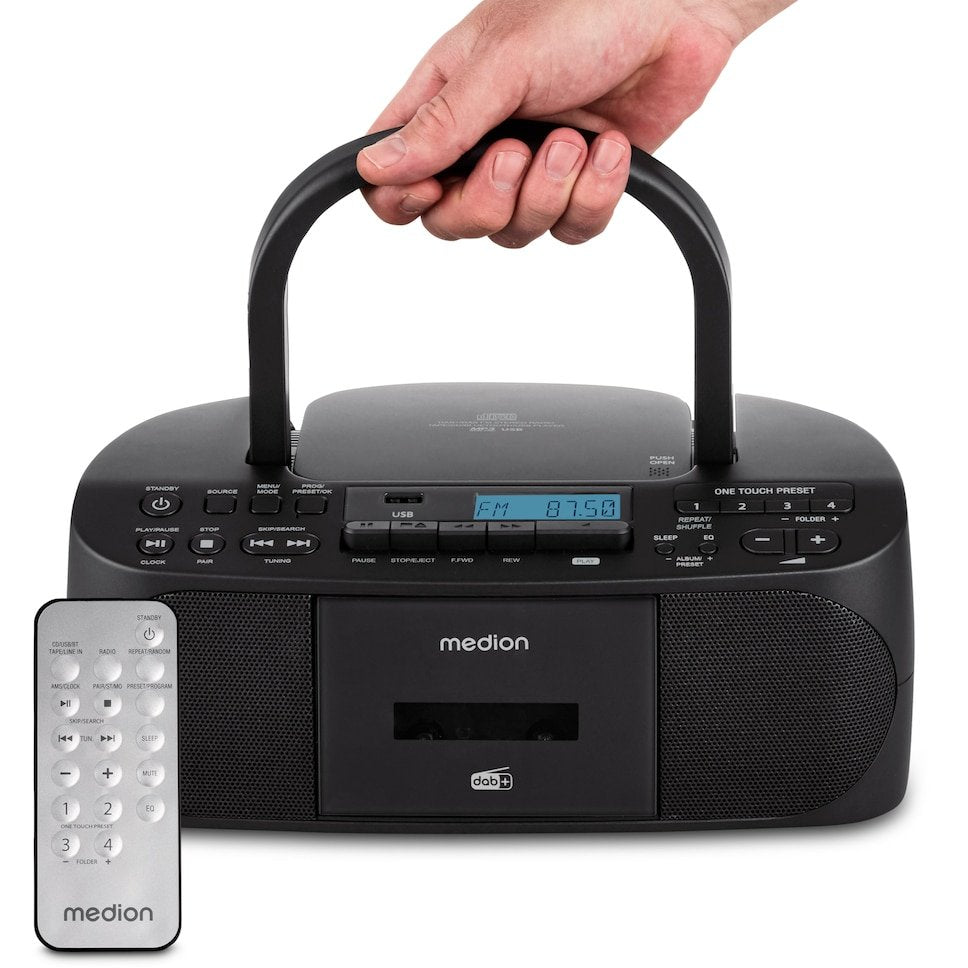 Medion® Life® Drx-1 Plus Boombox Schwarz