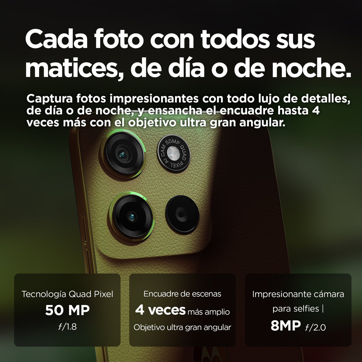 EAN 8033779078552 - Motorola moto g15 17,1 cm (6.72") SIM doble Android 15 4G USB Tipo C 8 GB 128 GB 5200 mAh Verde imagen 7