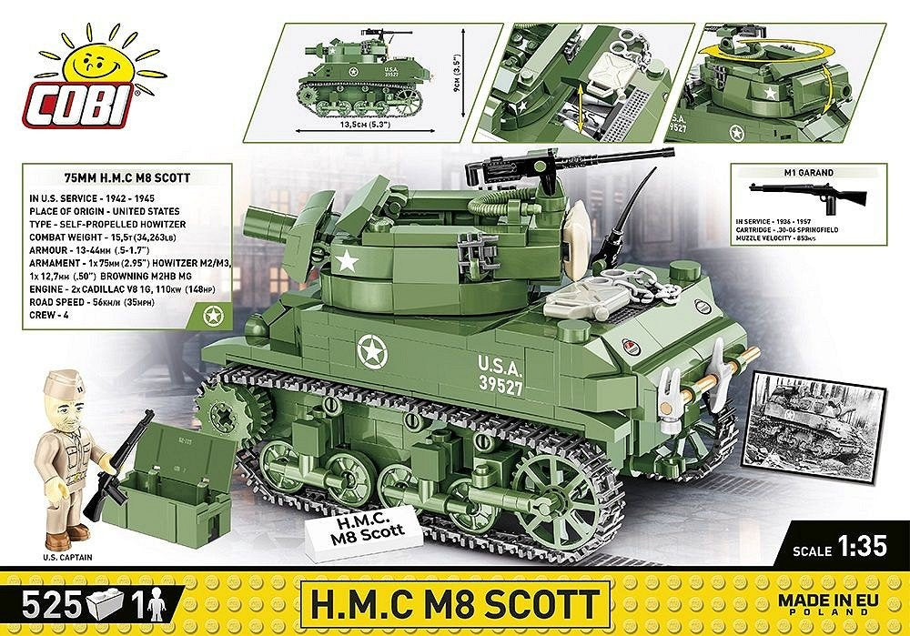 EAN 5902251022792 - COBI H.M.C M8 Scott imagen 3