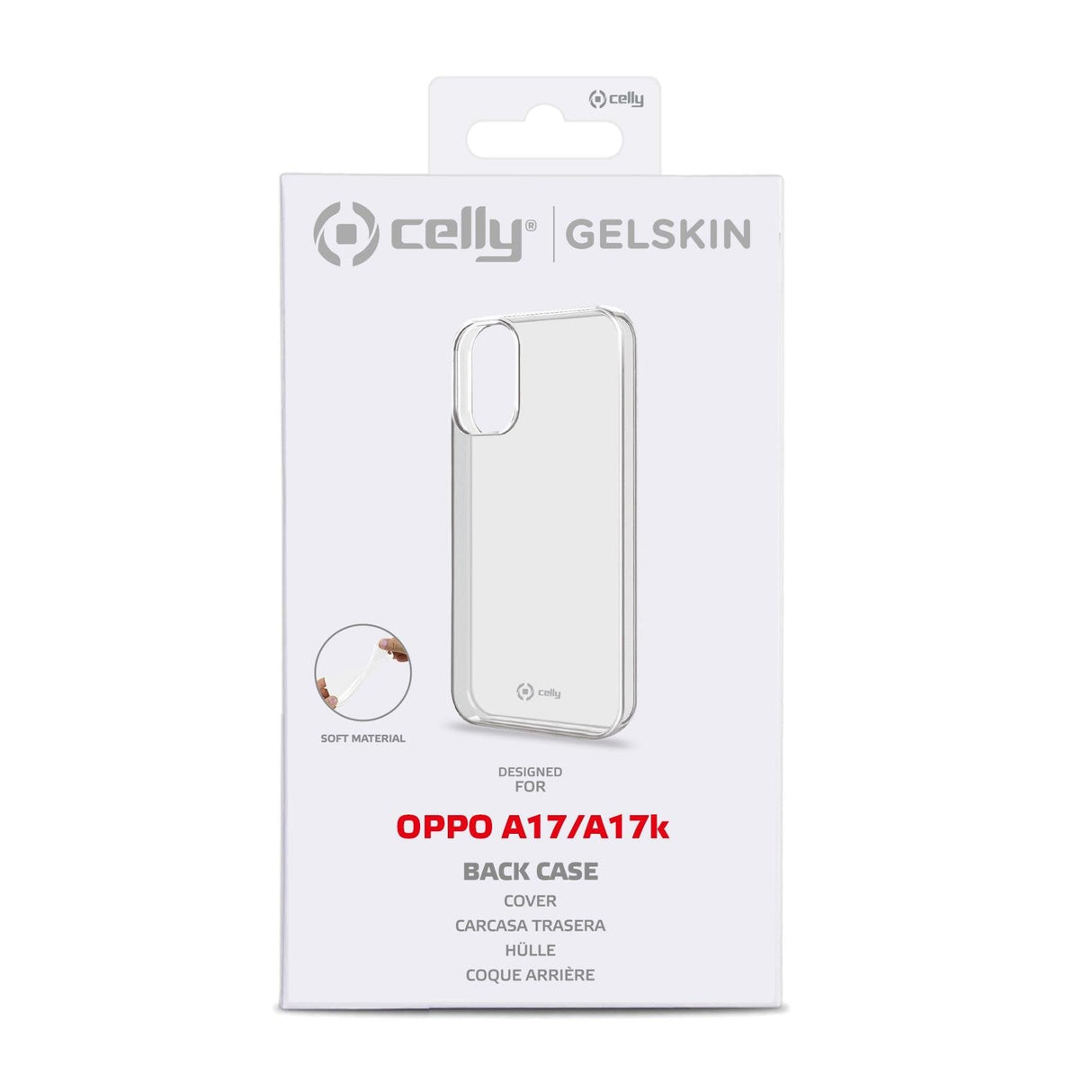 EAN 8021735202738 - Celly GELSKIN funda para teléfono móvil 16,7 cm (6.56") Transparente imagen 5