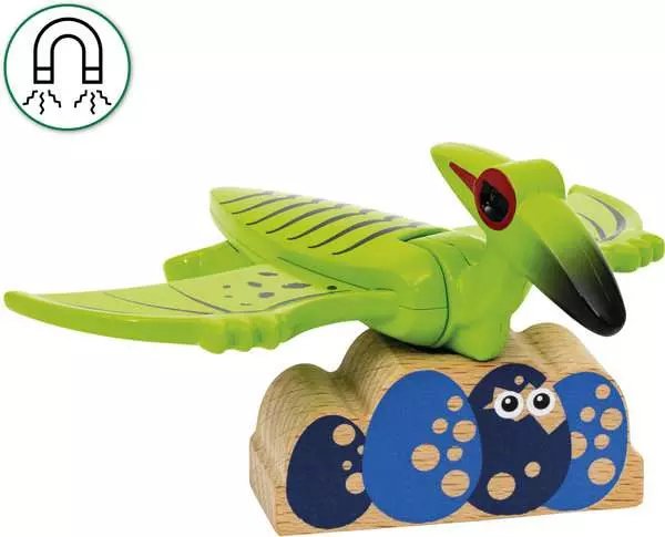 Brio World World World Dinosaur Battery Zug, Play Vehicle 63609600