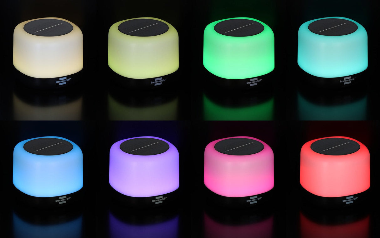 Brennenstuhl Batería Solar Led Outdoor Leuchte Rgb Gl 100 Asr