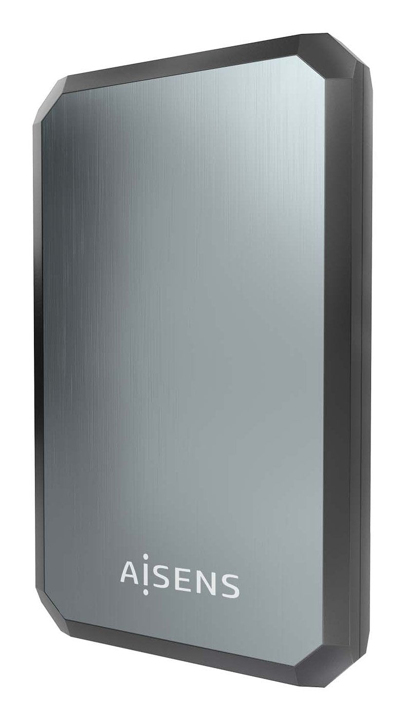 Aisens Caja Externa 2,5&Quot; Ase-2529b 9.5mm Sata A Usb 3.0/Usb3.1 Gen1, Negra-Gris