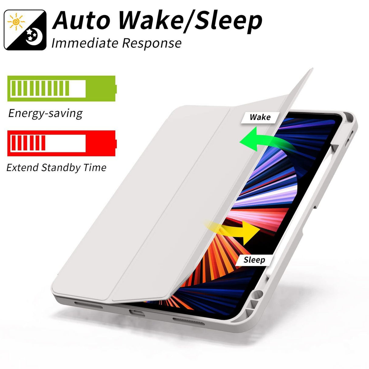 Estuff Miami 32,8 Cm (12.9") Folio Gris