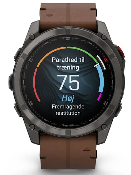 Watch Garmin Fenix 8 Pro Amoled Sapphire Gps 51mm - Graphit/Titanium Titan