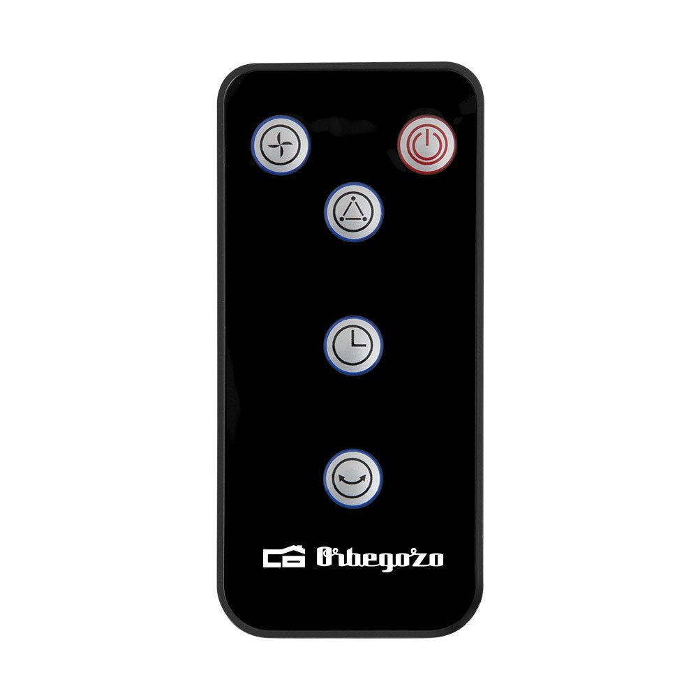 Ventilador Orbegozo Sfa 7600 Nebulizador - Control Tactil Led -3 Velocidades Y Modos De Funcionamiento - Mando A