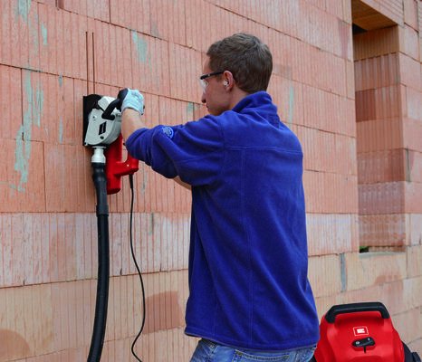 Cortadora De Ranuras De Pared Einhell Tc-Ma 1300 (Rojo/Negro, 1.320 Vatios)