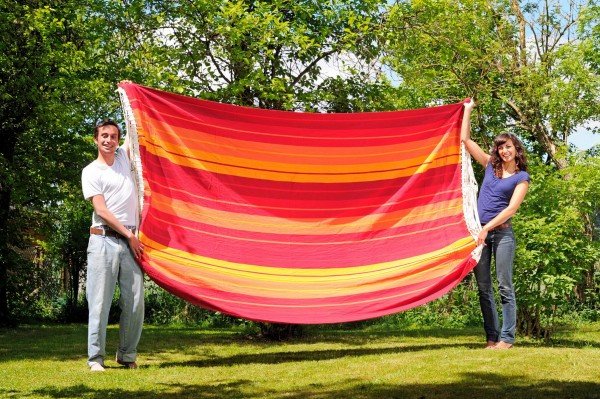 Hamaca Hängematte Gigante Lava Az-1025200 Rojo/Amarillo