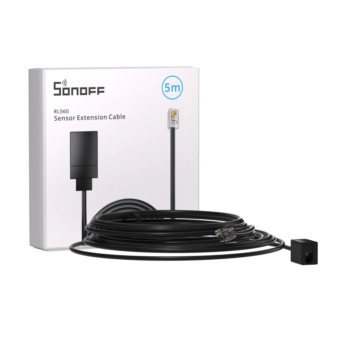 EAN 6920075777796 - Sonoff RL560 accesorio para sensor de temperatura y humedad Alargador eléctrico Negro 1 pieza(s) imagen 3