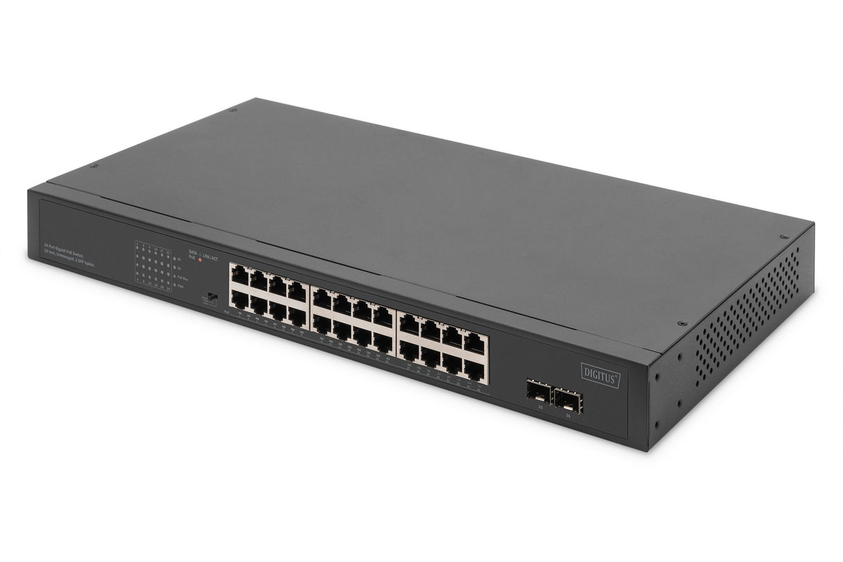 EAN 4016032492030 - Digitus DN-95348-2 switch No administrado Gigabit Ethernet (10/100/1000) Energía sobre Ethernet (PoE) 1U imagen 1