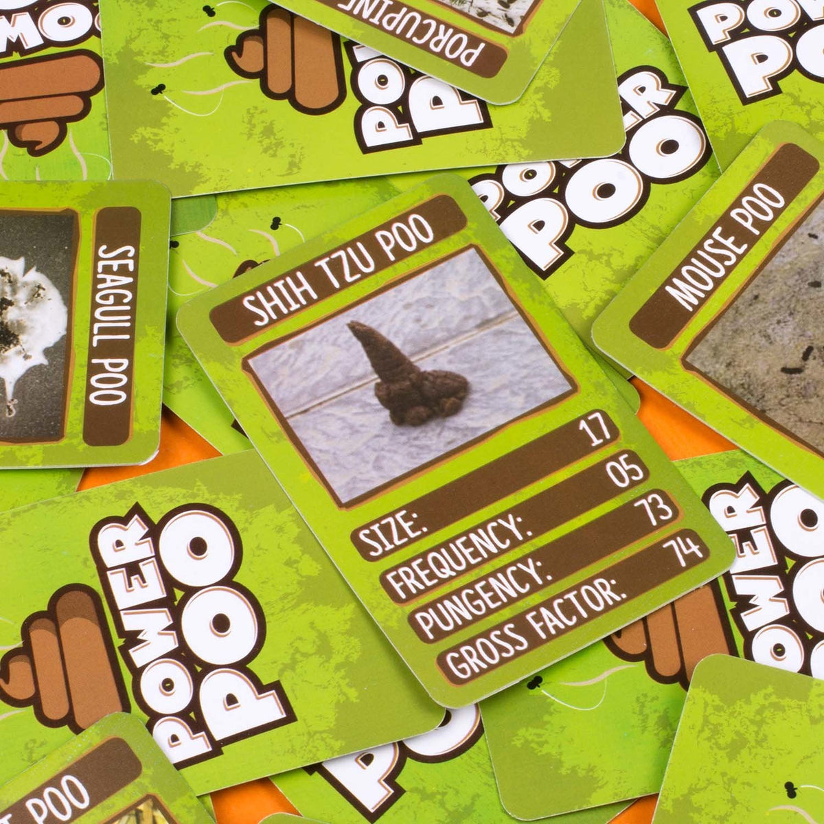Thumbsup! Kartenspiel "Power-Poo" Quartett