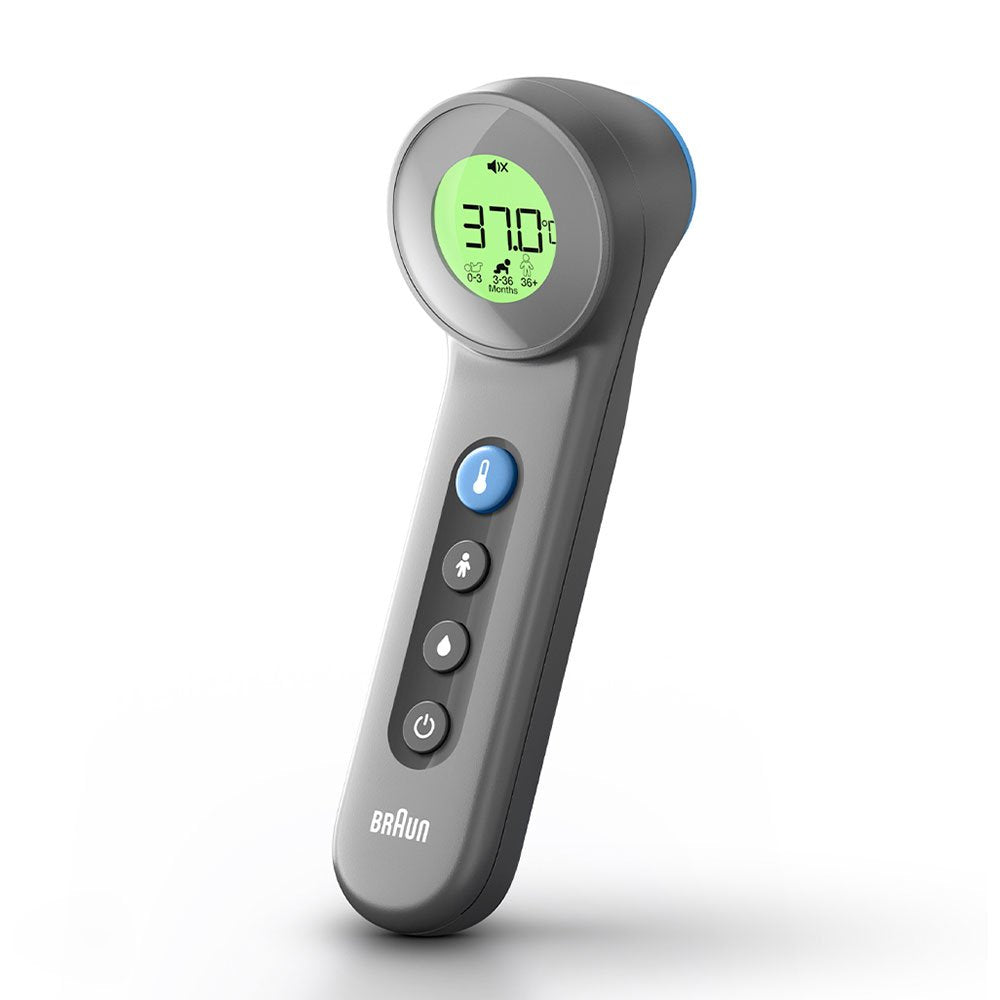 EAN 4022167204004 - Braun BNT 400 BK Termómetro con sensor remoto Gris Frente Botones imagen 2