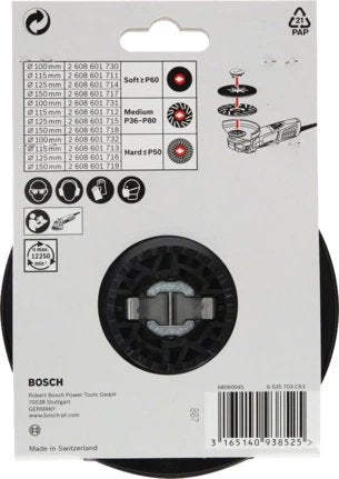 EAN 3165140938495 - Bosch 2 608 601 713 accesorio para amoladora angular Almohadilla de apoyo imagen 5