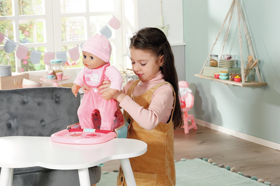 Baby Annabell Lunch Time Feeding Chair Trona Para Muñecas
