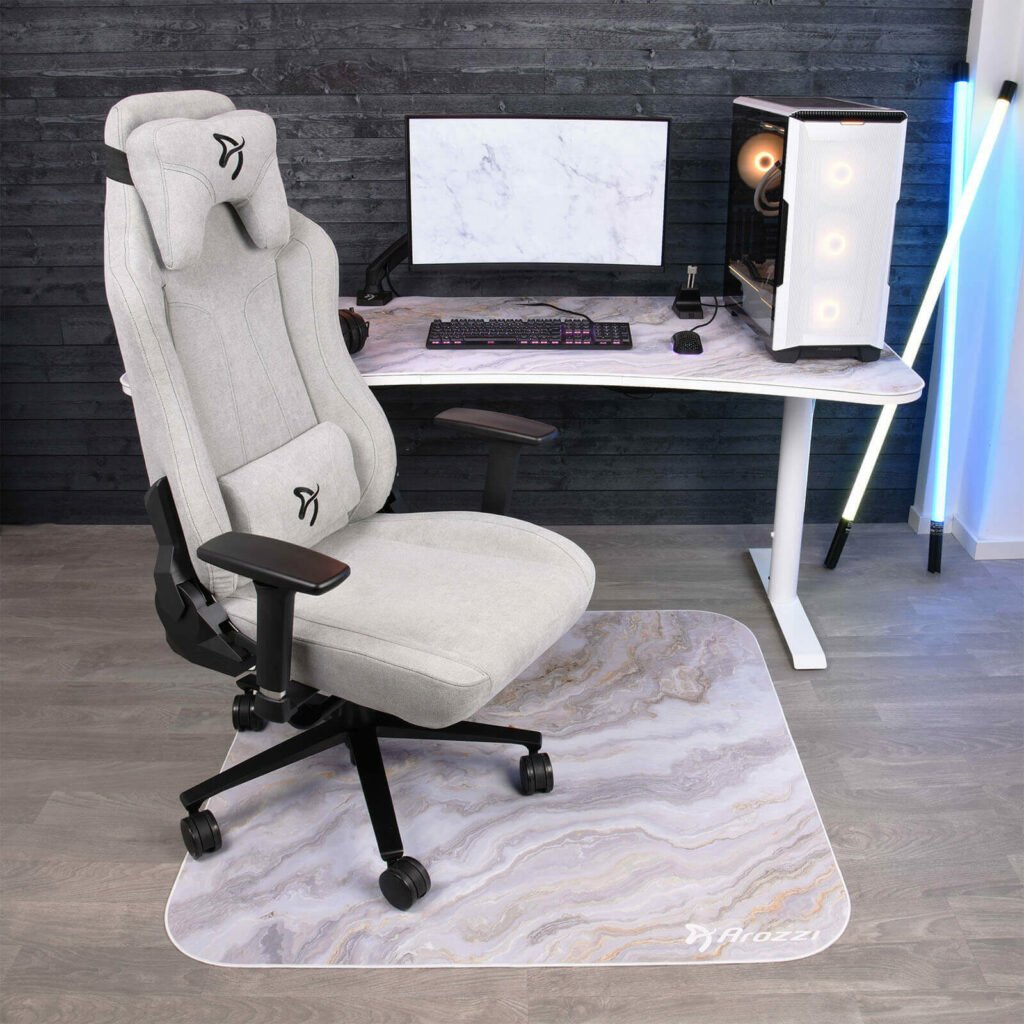 Arozzi Bodenschutzmatte Zona Quattro Blanco Marble