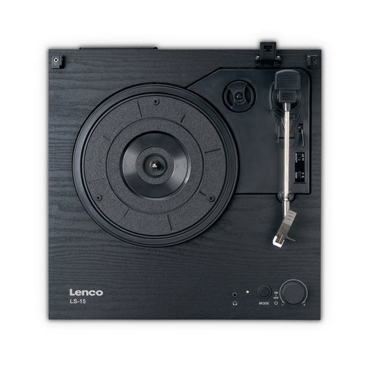 EAN 8711902086666 - Lenco LS-15BK tocadisco Tocadiscos de tracción por correa Negro imagen 4