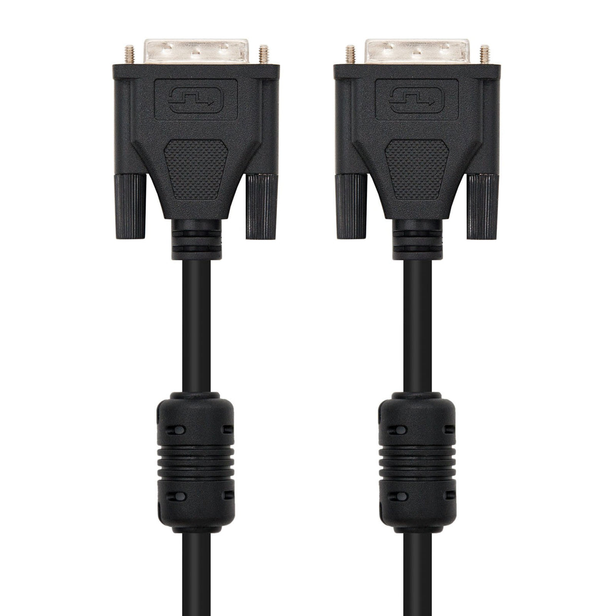 EAN 8433281002128 - Nanocable DVI, 5m cable DVI Negro imagen 2