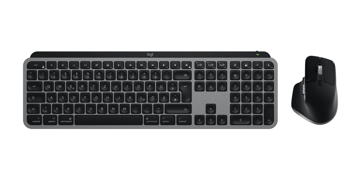 EAN 5099206122208 - Logitech MX Keys S Combo for Mac teclado Ratón incluido Hogar / Oficina RF Wireless + Bluetooth QWERTZ Al imagen 4