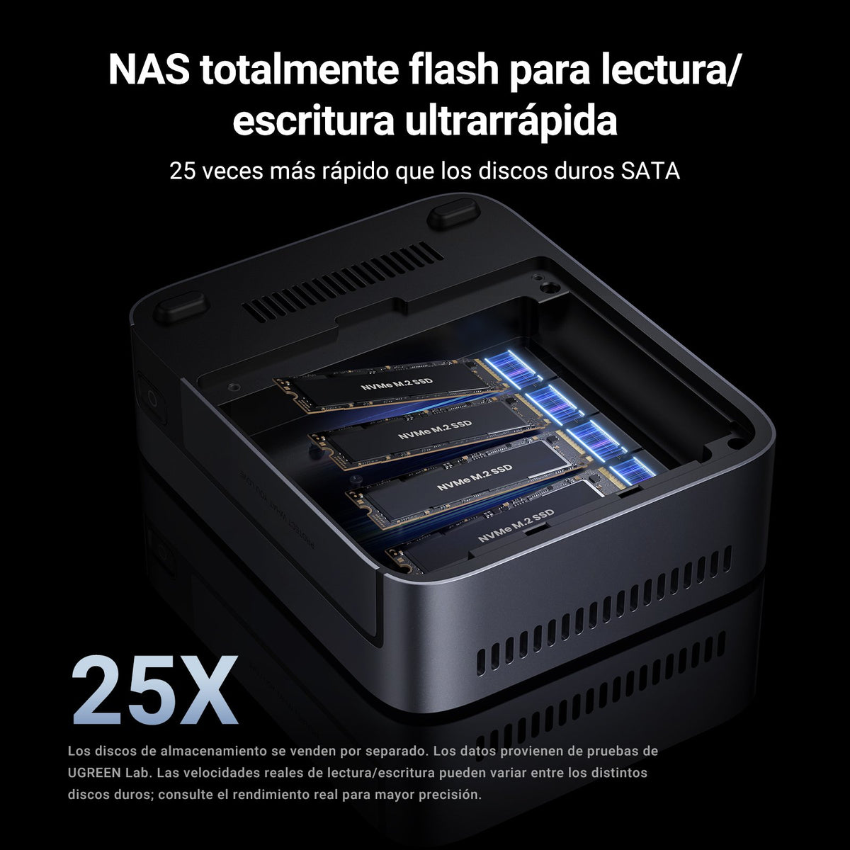 EAN 6941876267484 - Ugreen DXP480T Plus NAS Escritorio Intel® Core™ i5 8 GB DDR5 Gris imagen 3