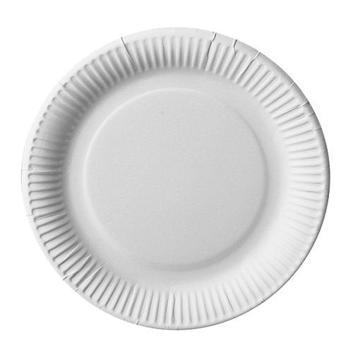 Papstar Pure Pappteller 23 Cm Blanco