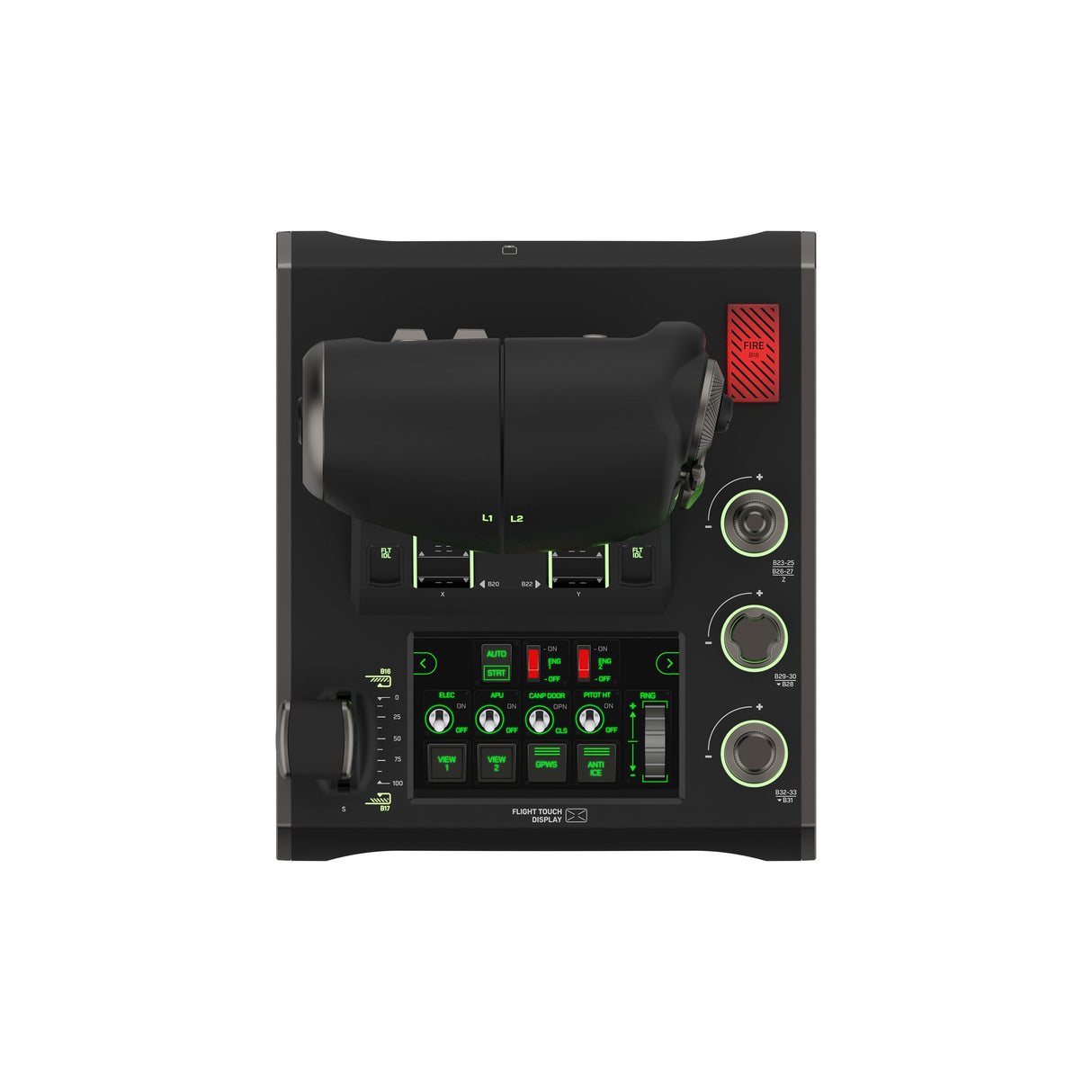 EAN 0731855007240 - Turtle Beach VelocityOne Negro USB Palanca de vuelo Analógico/Digital PC imagen 7
