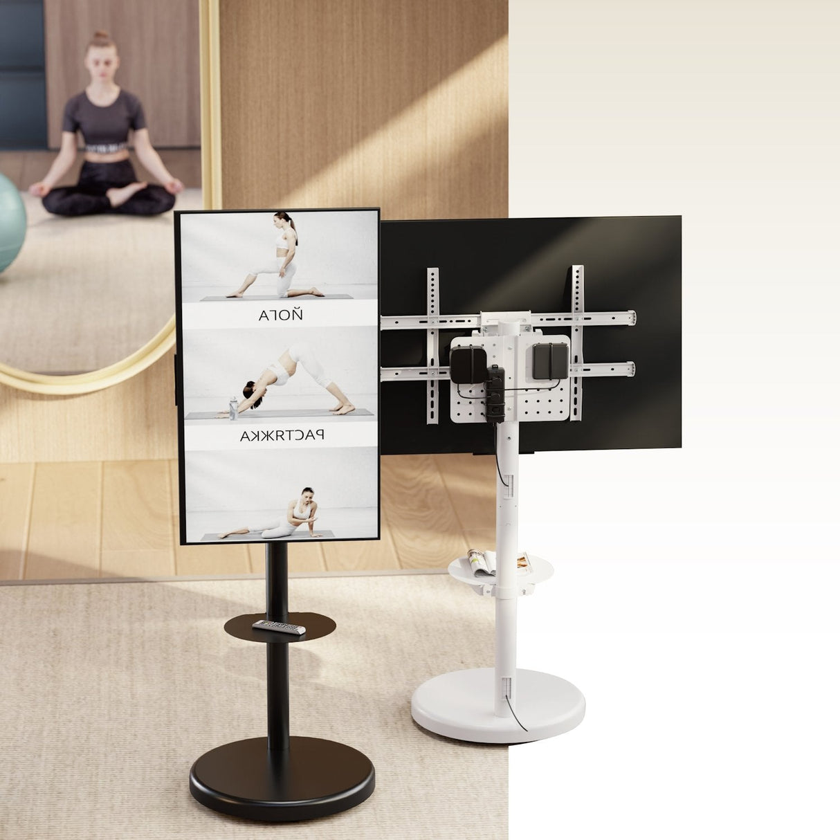 EAN 8052101433616 - Ewent EW1550 soporte para TV 2,18 m (86") Blanco imagen 9