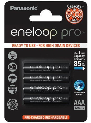 EAN 5410853052609 - Panasonic Eneloop Pro Batería recargable AAA Níquel-metal hidruro (NiMH) imagen 1