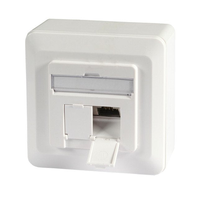 EAN 4049759107420 - EFB Elektronik ET-25133AV5-R toma de corriente 2 x RJ-45 Blanco imagen 1