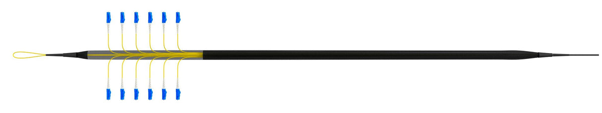Efb Trunk Cable U-Dq(Zn)Bh Os2 12e (1x12) Lc-Lc 10m Dca Lszh G657a1