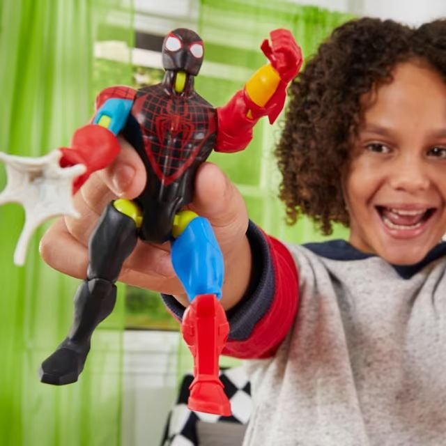Figura Miles Morales Mix Mashers Marvel 12cm