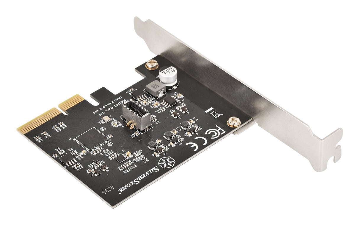 EAN 4710679811444 - Silverstone ECU07 tarjeta y adaptador de interfaz Interno USB 3.2 Gen 2x2 Type-C imagen 11